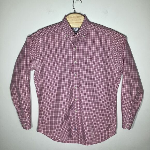 David‎ Donahue Mens Long Sleeve Button Up Shirt Size Large - Picture 2 of 6